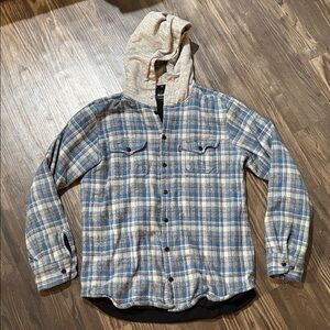 HUF lined flannel shirt jacked